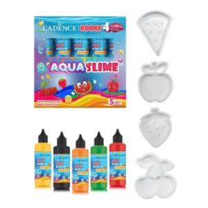 Kooky Aqua Slime Tatlı Meyveler Seti 5X90ML