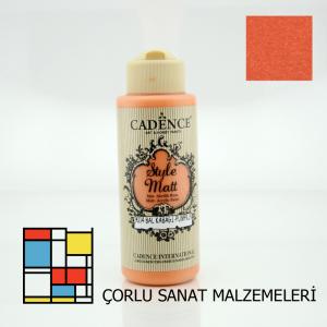 Style Mat Akrilik Boya-120ml S-9014 Bal Kabağı