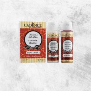 CROCODILE RENKLİ ÇATLATMA C-1012 PEMBE STEP1+STEP2 70+70ML