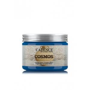 COSMOS DOĞAL MAT SERAMİK EFEKT CS-06 ROYAL MAVİ 150 ML