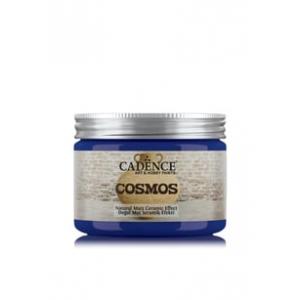 COSMOS DOĞAL MAT SERAMİK EFEKT CS-07 ULTRAMARİN MAVİ 150 ML