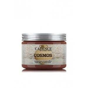COSMOS DOĞAL MAT SERAMİK EFEKT CS-14 PASLI KAHVE 150 ML