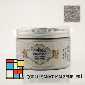Dora Perla Rölyef Pasta Dr-09 Gümüş 150Ml