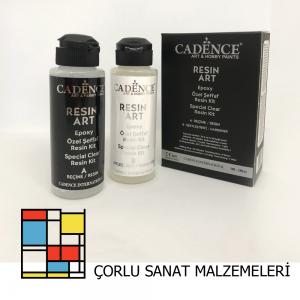 Cadence Resin Art Şeffaf Epoksi 120ML Takım