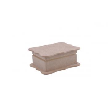 KT 11 OYMALI AHŞAP KUTU O   23X19X7