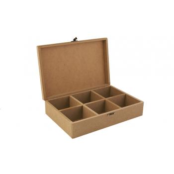 KT 57 6 BÖLMELİ KUTU   30X20X8