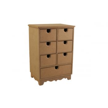 KT 71 YEDİ ÇEKMECELİ KUTU   21X14,5X30