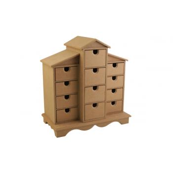 KT 72 ÇEKMECELİ EV KUTU   23X17X30