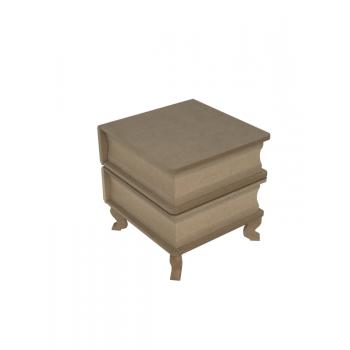 KT 89 2'Lİ KİTAP KUTU ÇEKMECELİ  22X22X23