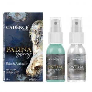 PATİNA SPREY SET  MAVİ 50+50ML