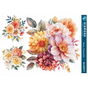 Çiçekli Sulu Transfer 25-35 cm SL0071