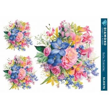 Çiçekli Sulu Transfer 25-35 cm SL0075