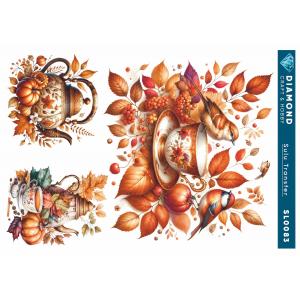 Fincanlı Kuşlu Balkabağı Sulu Transfer 25-35 cm SL0083