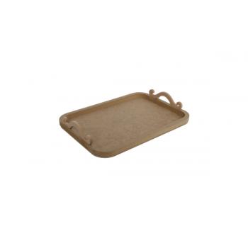 TP 31 YUVARLAK KENAR SAPLI TEPSİ   36X24,5X2,5