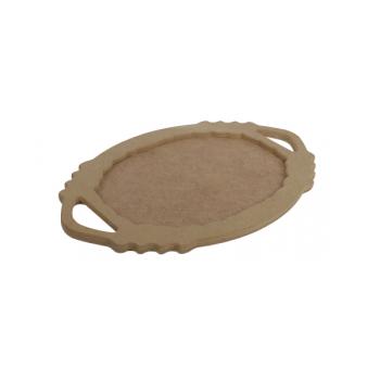 TP 44 KENDİNDEN KULPLU TEPSİ   49X32